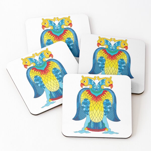 Item preview, Bherunda Pakshiya – The Twin-Headed Eagle of Sri Lanka designed and sold by Artbynuu.