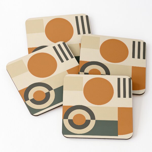 Item preview, Mid Century Modern Abstract Geometric Retro Design Art designed and sold by PinUpPizzazz.