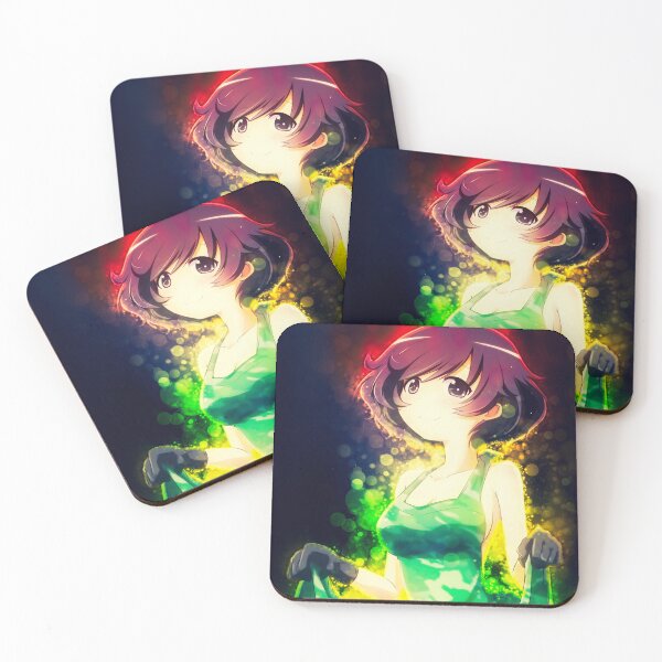 Item preview, Yukari Akiyama Vibrant Energy Green Aura Girls Und Panzer Anime Charm designed and sold by thedarvills.