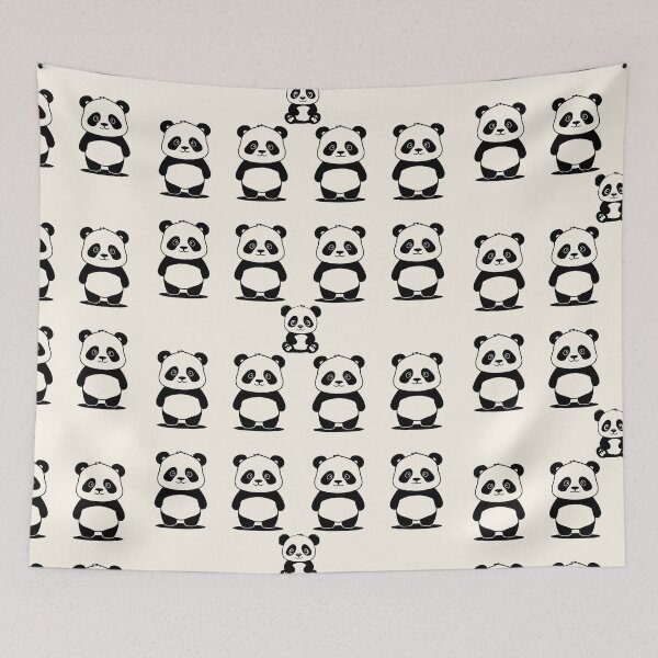 Item preview, Playful Panda Pattern designed and sold by Regal-Elegances.