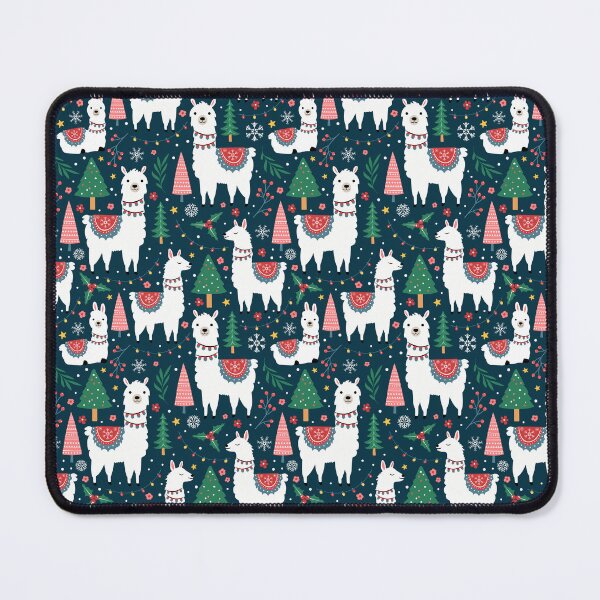 Item preview, Festive Holiday Llamas Winter Wonderland designed and sold by prirajdesigns.