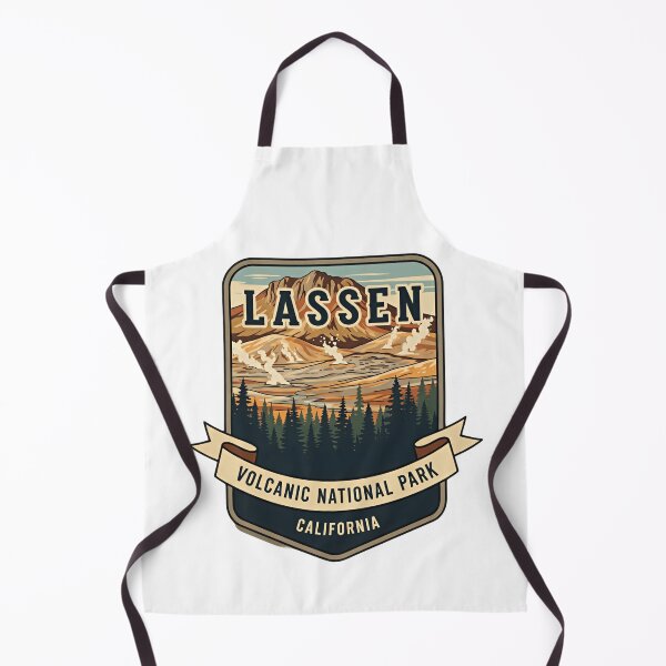 Item preview, Lassen Volcanic National Park California Vintage Outdoor Retreat designed and sold by Star3NowForMe.