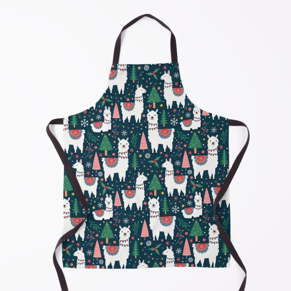 Item preview, Festive Holiday Llamas Winter Wonderland designed and sold by prirajdesigns.