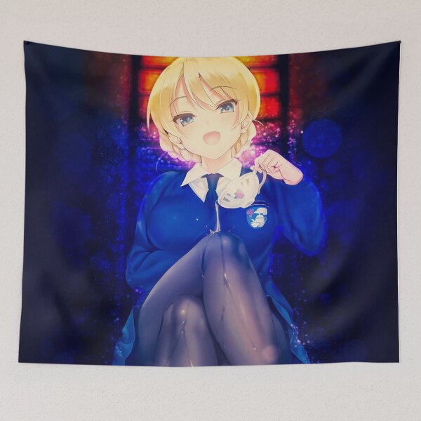 Item preview, Darjeeling Tea Time Grace Blue Elegance Girls Und Panzer Anime Charm designed and sold by thedarvills.