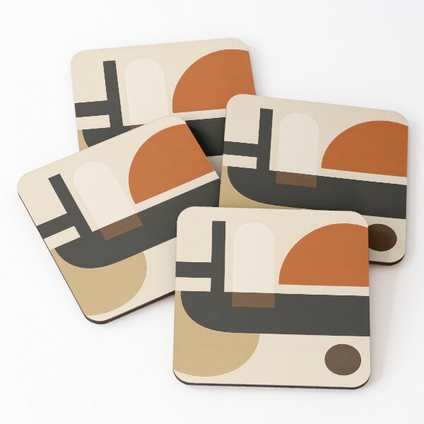 Item preview,  Mid Century Modern Abstract Geometric Retro Design Art designed and sold by PinUpPizzazz.