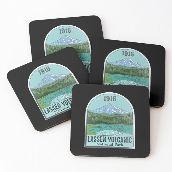 Item preview, Lassen Volcanic National Park California Retro Nature Expedition Est. 1916 designed and sold by Star3NowForMe.