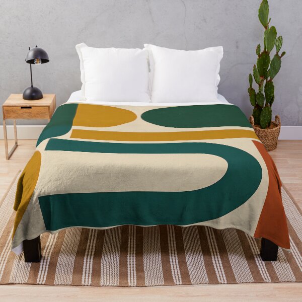 Item preview, Mid Century Modern Abstract Geometric Retro Design Art designed and sold by PinUpPizzazz.