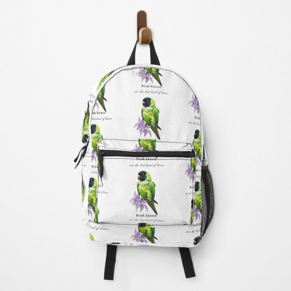 Item preview, Beak Kisses Parrot Love Quote Design designed and sold by Anastasiia Yurevych.