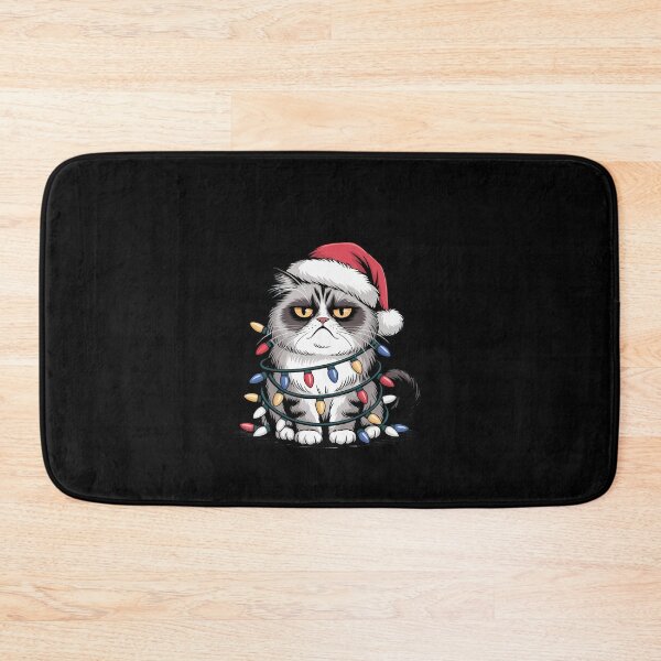 Item preview, Christmas Cat Funny Holiday designed and sold by HaileyRobel.