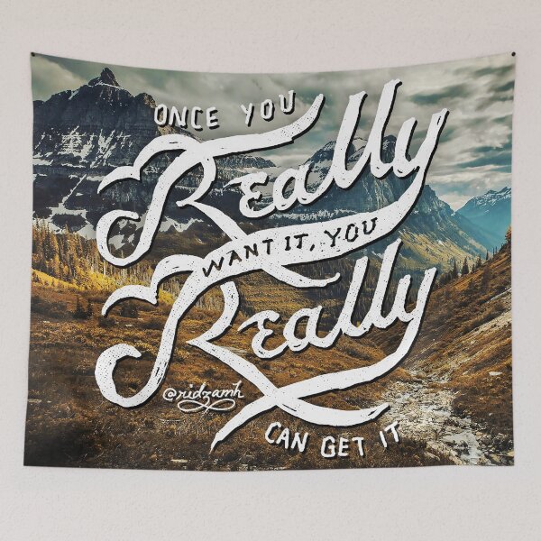 Item preview, Once You Really Want It... designed and sold by ridzamh.