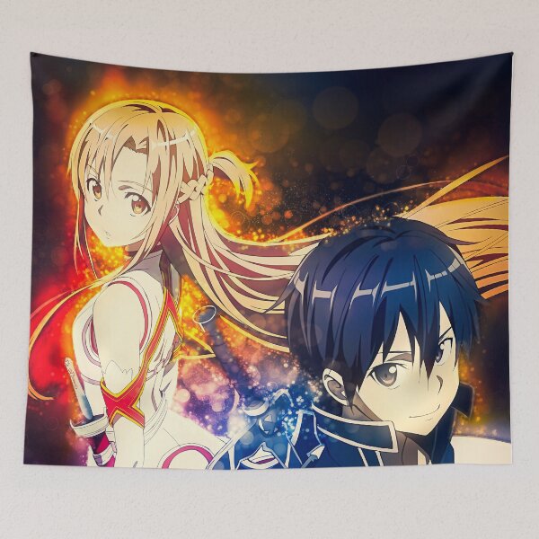 Item preview, Kirito Heroic Black Sword Aura Light Sword Art Online Anime designed and sold by thedarvills.