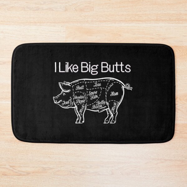 Item preview, I Like Big Butts Funny Pig Graphic designed and sold by LuisGomesRocha.