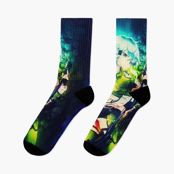Item preview, Sinon Sharp Sniper Energy Neon Green Sword Art Online Anime designed and sold by thedarvills.