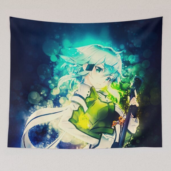 Item preview, Sinon Sharp Sniper Energy Neon Green Sword Art Online Anime designed and sold by thedarvills.