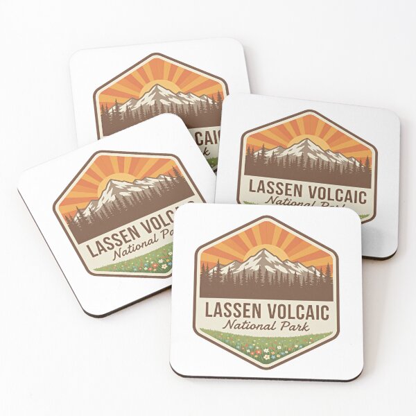 Item preview, Lassen Volcanic National Park California Retro Scenic Escape designed and sold by Star3NowForMe.