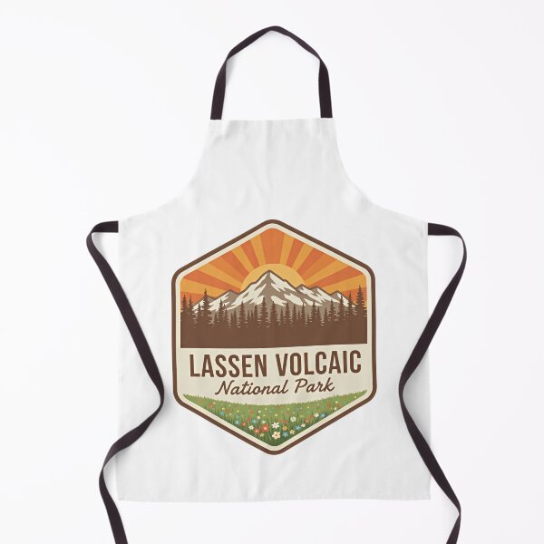 Item preview, Lassen Volcanic National Park California Retro Scenic Escape designed and sold by Star3NowForMe.