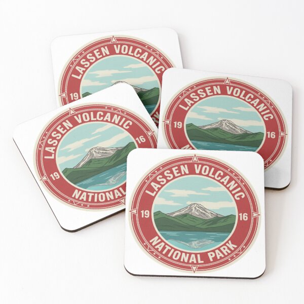 Item preview, Retro Lassen Volcanic National Park California Scenic Adventure Trip designed and sold by Star3NowForMe.