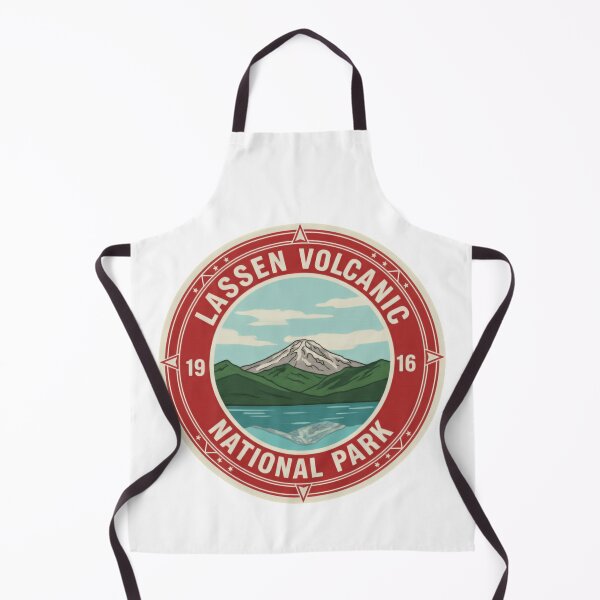 Item preview, Retro Lassen Volcanic National Park California Scenic Adventure Trip designed and sold by Star3NowForMe.