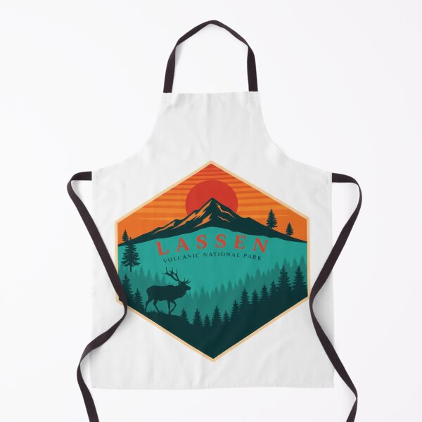 Item preview, Lassen Volcanic National Park California Retro Travel Expedition designed and sold by Star3NowForMe.