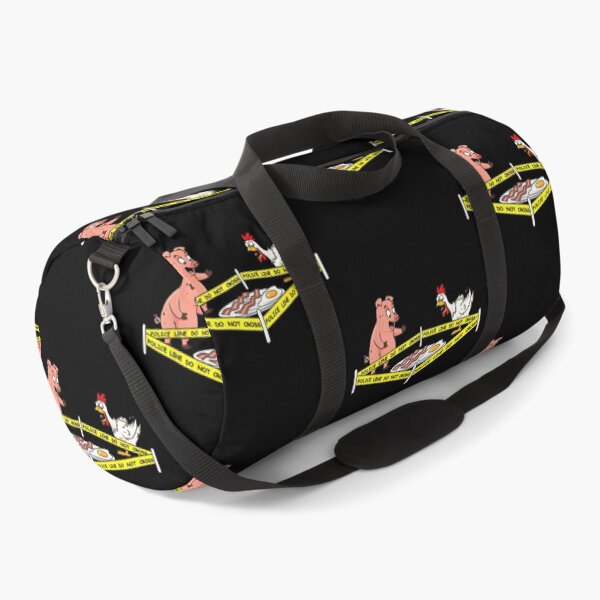 Item preview, Police Line Do Not Cross Pig And Chicken Funny Food designed and sold by LuisGomesRocha.
