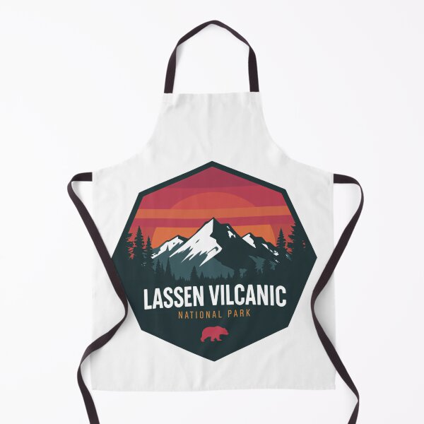 Item preview, Lassen Volcanic National Park California Vintage Hiking Exploration designed and sold by Star3NowForMe.