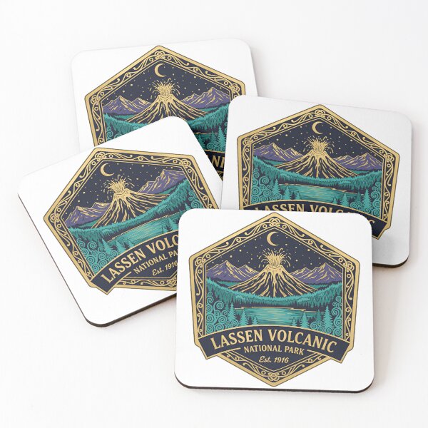 Item preview, Lassen Volcanic National Park California Vintage Nature Discovery designed and sold by Star3NowForMe.