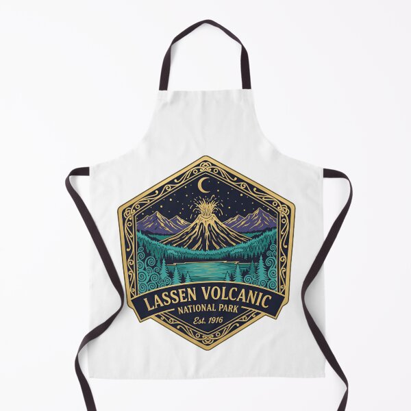 Item preview, Lassen Volcanic National Park California Vintage Nature Discovery designed and sold by Star3NowForMe.