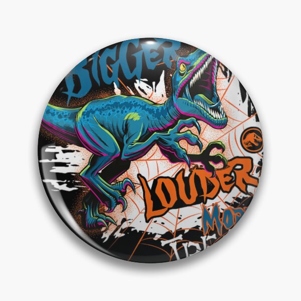 Item preview, Jurassic Park Halloween Design Bigger Louder More Treats designed and sold by RenettaFunky.