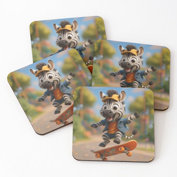 Item preview, Skater Zebra designed and sold by Sillytoe.