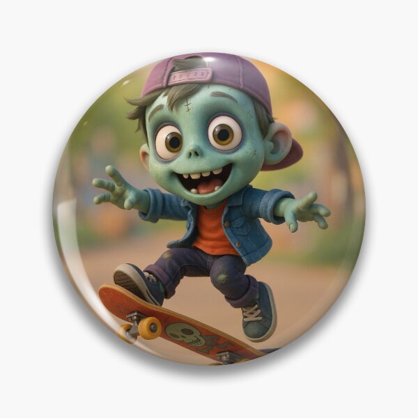 Item preview, Skater Zombie Boy designed and sold by Sillytoe.