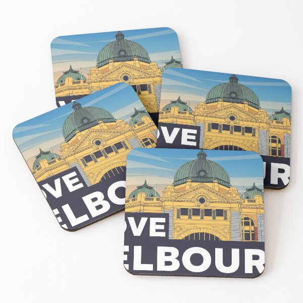 Item preview, I LOVE MELBOURNE Design designed and sold by VerizalShop.