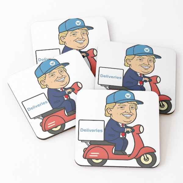 Item preview, Trump in Delivery Scooter designed and sold by jasperDesigns.