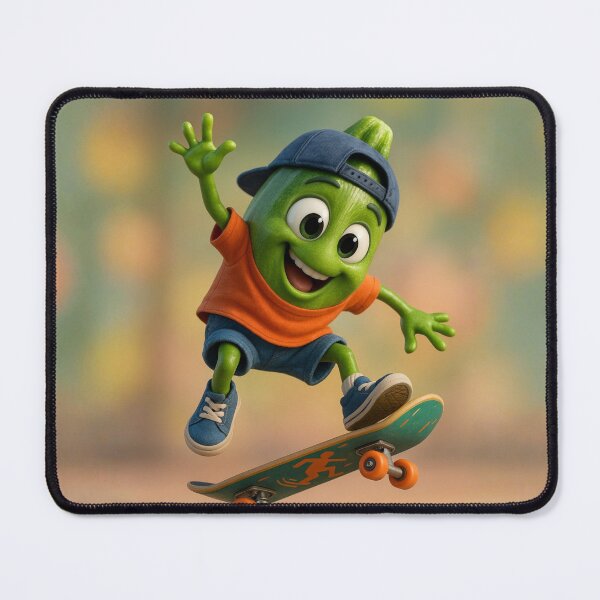 Item preview, Skater Zucchini designed and sold by Sillytoe.
