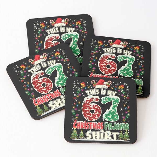 Item preview, Funny 67 Six Seven Meme Brainrot 6 7 Christmas designed and sold by Patchina.