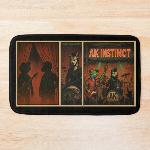 Item preview, AK INSTINCT - The Band Begins designed and sold by Prometheus_Pyrography / AK_INSTINCT.