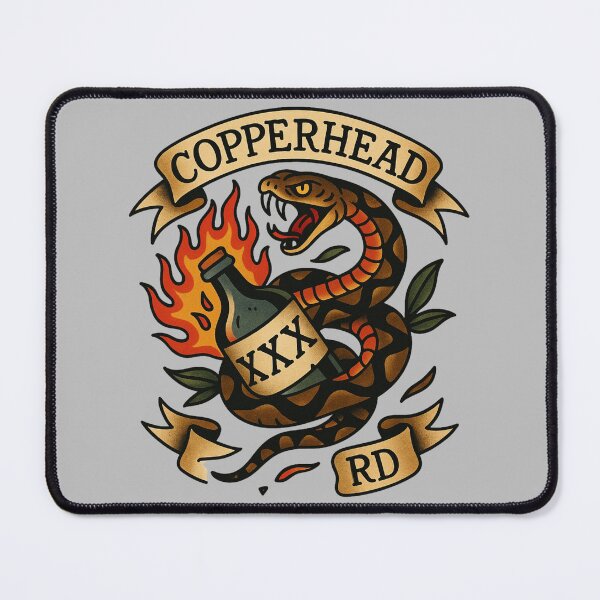 Item preview, Moonshine Runner Copperhead Road Tattoo designed and sold by UNK-Fatigues.
