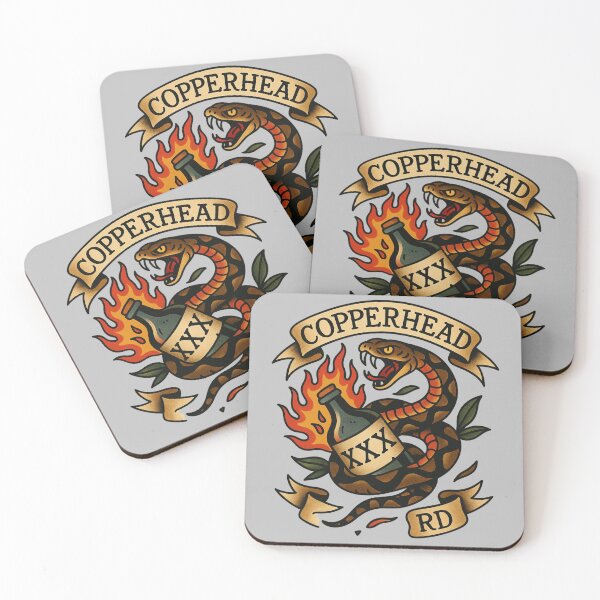 Item preview, Moonshine Runner Copperhead Road Tattoo designed and sold by UNK-Fatigues.