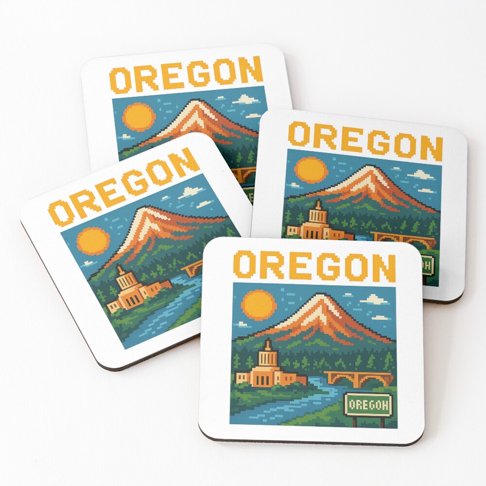 Item preview, Coasters (Set of 4) designed and sold by RiotPixels.