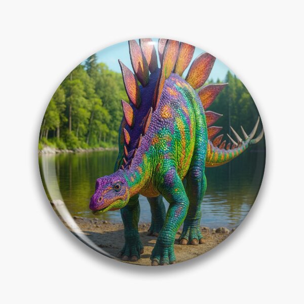 Item preview, Colorful Dinosaur: Stegosaurus designed and sold by Tridentulus.