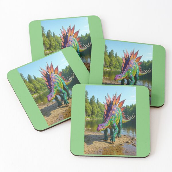 Item preview, Colorful Dinosaur: Stegosaurus designed and sold by Tridentulus.