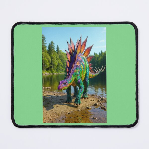 Item preview, Colorful Dinosaur: Stegosaurus designed and sold by Tridentulus.