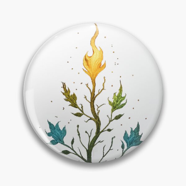 Item preview, Aureate Bloom - Rebirth Through Fire and Light designed and sold by theashbornearchives.