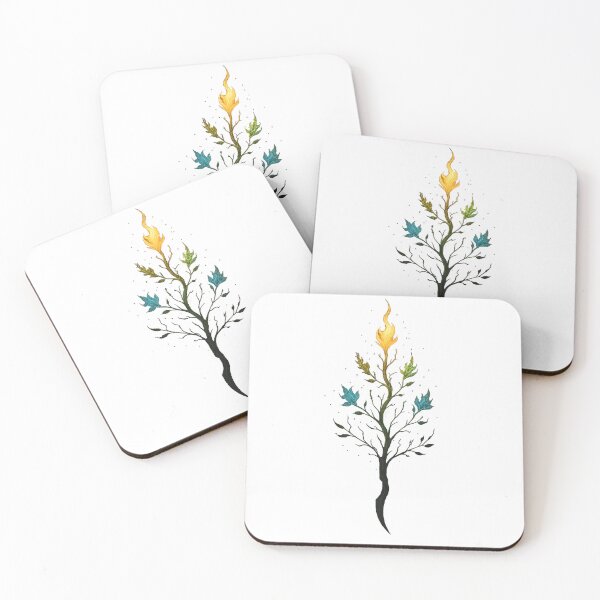 Item preview, Aureate Bloom - Rebirth Through Fire and Light designed and sold by theashbornearchives.