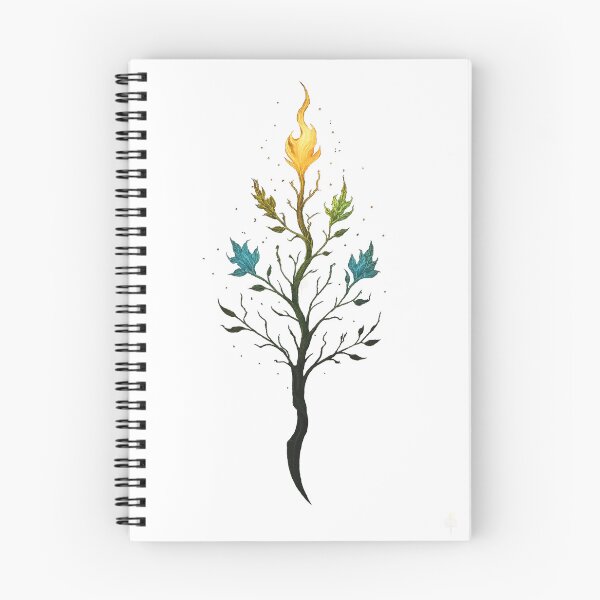 Item preview, Aureate Bloom - Rebirth Through Fire and Light designed and sold by theashbornearchives.