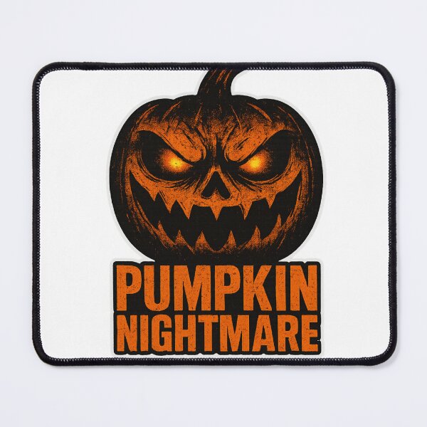 Item preview, Pumpkin Nightmare T-Shirt | Halloween Horror Tee Sticker designed and sold by GeniePixel.