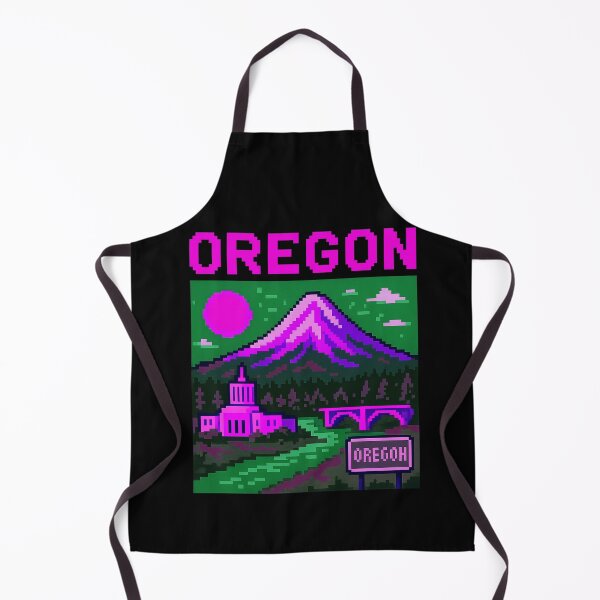 Item preview, Oregon: Insert Nature to Continue (Purple/Green) designed and sold by Pixel_Riot.