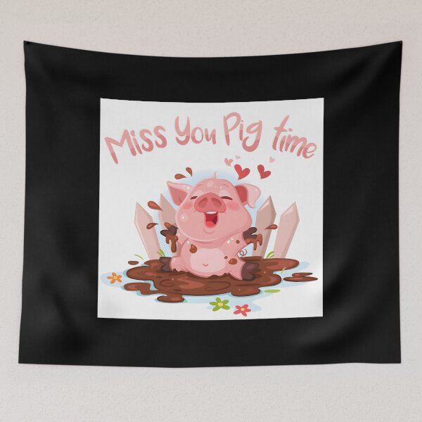 Item preview, Miss You Pig Time designed and sold by LuisGomesRocha.