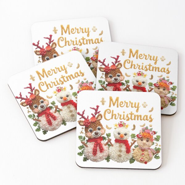 Item preview, Collection of Christmas and New year characters. Santa Caus, deer, snowman, elf, angel, gingerbread man. designed and sold by PWDigitalArt.