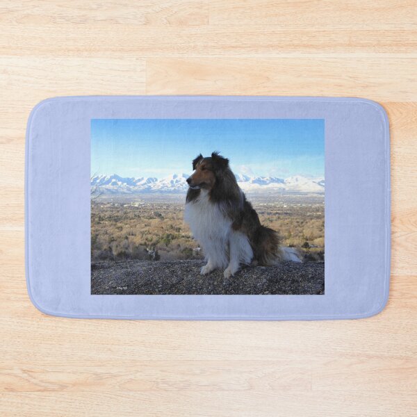 Item preview, Sheltie with the Mountains designed and sold by Shiva77.
