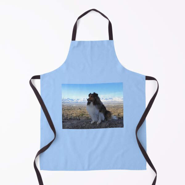 Item preview, Sheltie with the Mountains designed and sold by Shiva77.